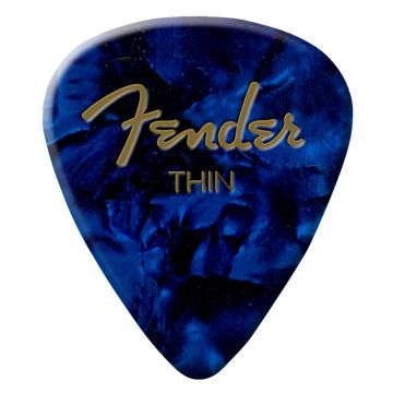Fender 351 shape Premium Thin Blue Moto 12pz Blister plettri 
