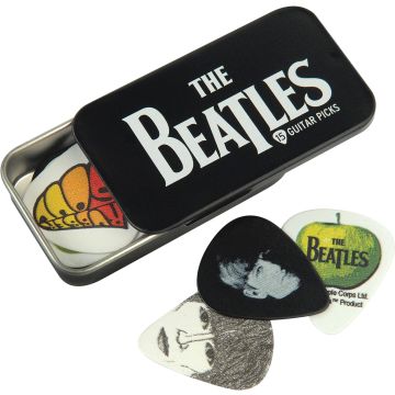 Blister D'addario 1CAB4-15BT1 Beatles Pick Tin Medium 15pz plettri