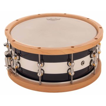 RULLANTE GOODGENIOUS 14X6,5" MOGANO ORCHESTRAL CERCHI IN LEGNO WHITE BLU INLAY