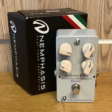 PEDALE CHITARRA ELETTRICA NEMPHASIS SILVER BOX BOOSTER USATO