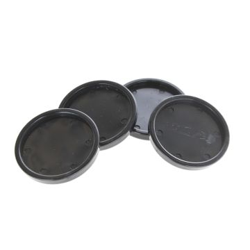 Isolatori per pianoforte 7cm plastica neri 4pz