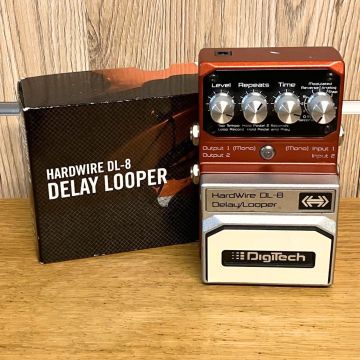 PEDALE EFFETTO CHITARRA DIGITECH DELAY LOOPER USATO
