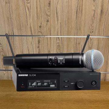 RADIOMICROFONO SHURE SLXD24EBETA58 USATO