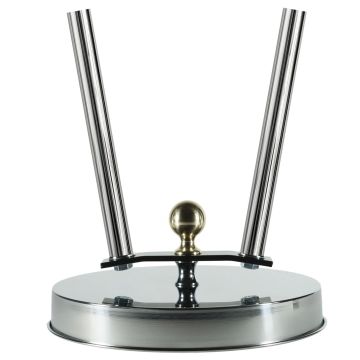 Base asta Stendardo Promoser acciaio inox cromato Ø 2,2cm