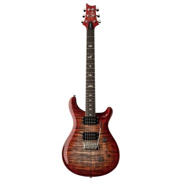 PRS SE Custom 24 Floyd charcoal cherry burst Chitarra Elettrica 