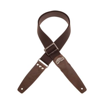 Tracolla chitarra Magrabo' SC Cotton marrone terminali twinkle grigi fibbia recta argento 5 cm Tracolla chitarra Magrabo' SC Cotton marrone terminali twinkle grigi fibbia recta argento 5 cm