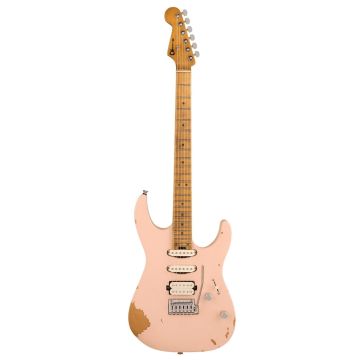 Charvel Pro-mod Signature Rick Graham Dk24 2pt Cm Chitarra Elettrica Worn shell pink con borsa