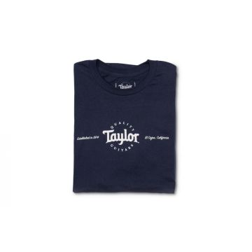 T-Shirt Taylor logo classic T Blue Navy S 