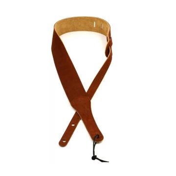 Tracolla chitarra Taylor 300 Gemstone pelle 6,35 cm medium brown