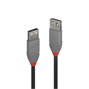 Prolunga USB2 3mt femmina A Maschio A Lindy 36704 