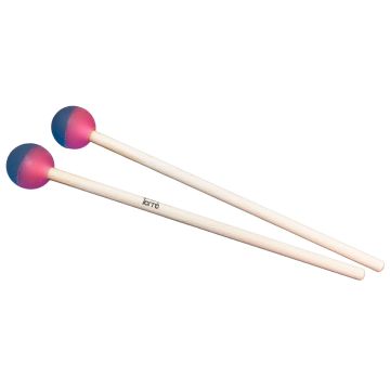 Mallets tamburo a cornice Terré pallina gomma 24cm coppia