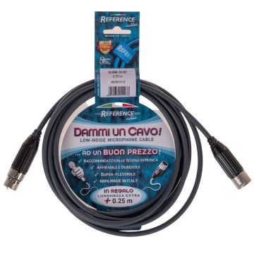 Cavo XLR/XLR 3,25 mt Reference Dammi un cavo!