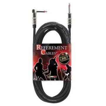 Cavo Jack/Jack angolare 4,5 mt Reference GCR2-BK-JJR-4,5-N