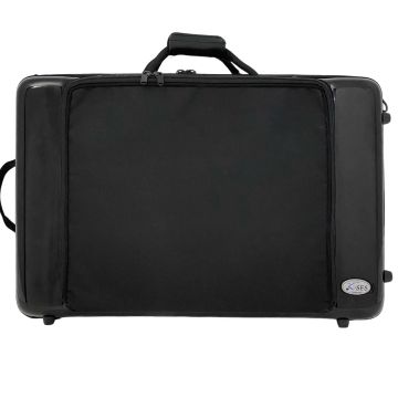 K SES Custodia per 4 trombe nero lucido