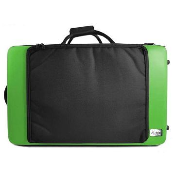 Custodia per 4 trombe K SES Verde Brillo