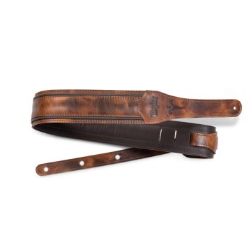 Tracolla Taylor Fountain Strap, Leather, 2.5", Weathered Brn 412525 
