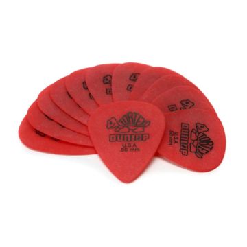 Blister plettri Dunlop 418P.50 Tortex 12pz standard 50mm