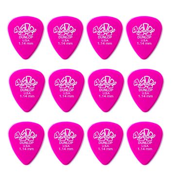 Blister plettri Dunlop 41P1.14 Derlin 500 standard 12pz 1.14mm