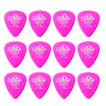 Blister plettri Dunlop 41P.71 Derlin 500 standard 12pz 71mm
