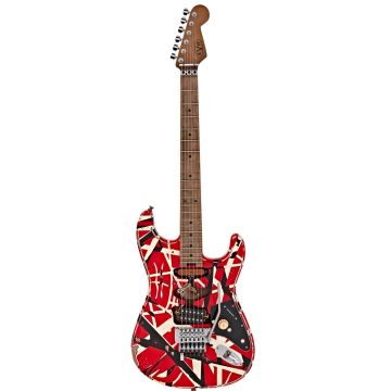 EVH Striped Series Frankie Red/White/Black