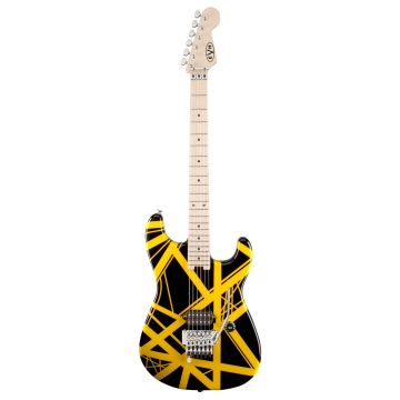 EVH Striped Frankie black yellow chitarra elettrica