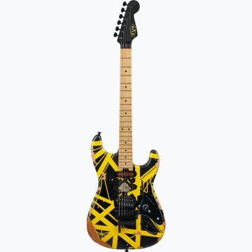EVH Striped Frankie black yellow chitarra elettrica