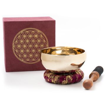 Klangschalen Campana Tibetana 12cm fiore della vita