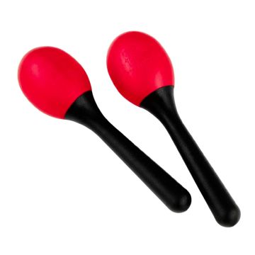 Maracas Nino 569R con manico coppia red