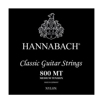 Corde Hannabach 800MT medium tension black