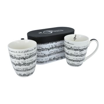 Set 2 tazze Musik Boutique Adagio con box