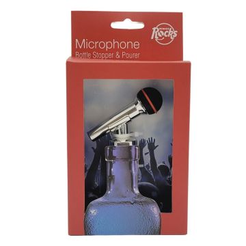 Tappo a forma di microfono MusikBoutique