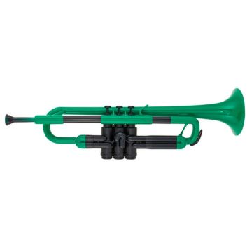 Tromba Sib plastica Ptrumpet con 2 bocchini e borsa VERDE