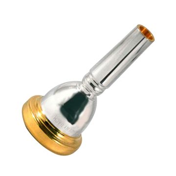 Bocchino Trombone Bach 350 7C GR argentato bordo e coppa dorati