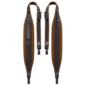 Tracolla Fisarmonica Boston 80-L-LLM 96-120 bassi cuoio brown