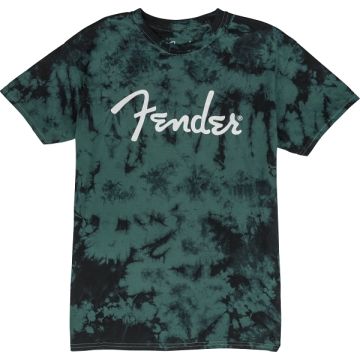 T-Shirt Fender Tie-Dye logo blue M