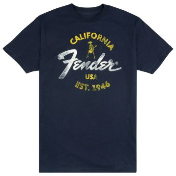 T-Shirt Fender Baja Blue XL