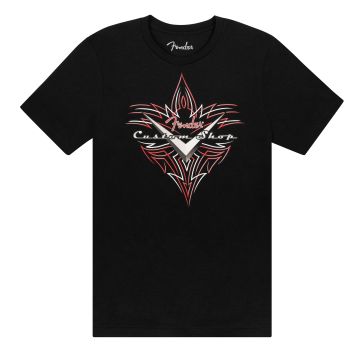 T-Shirt Fender Custom Shop Pinstripe black S