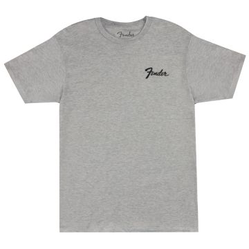 T-Shirt Fender Transition Logo Tee athletic gray L T-Shirt Fender Transition Logo Tee athletic gray L
