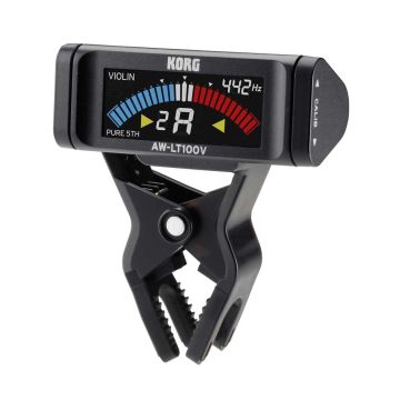 Korg AW-LT100V accordatoper per violino e viola colore nero