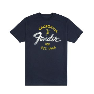 T-Shirt Fender Baja Blue L T-Shirt Fender Baja Blue L