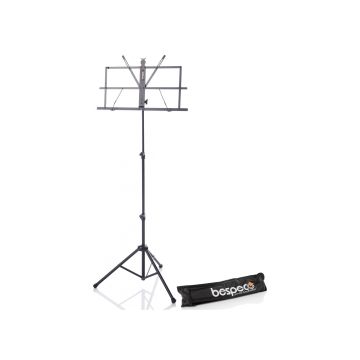 Leggio Pieghevole Bespeco BP01X nero con borsa