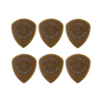 Blister plettri Dunlop Flow 549P.88 standard 0.88 grip 6pz