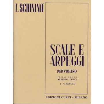 Schinina Scale e arpeggi per violino 