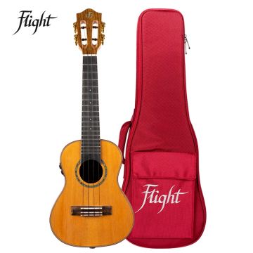 Ukulele concerto elettrificato Flight Diana Pick Up Soundwave con borsa