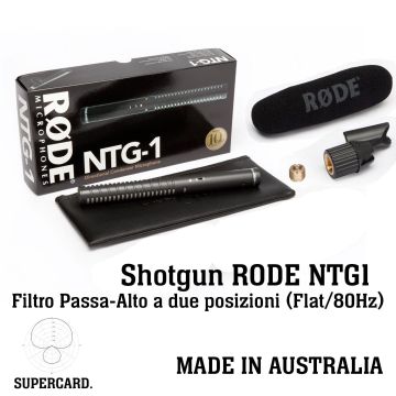 Microfono Shotgun Rode NTG-1 Microfono Shotgun Rode NTG-1