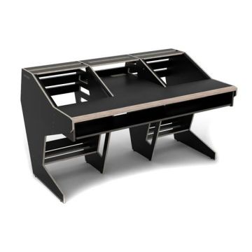 Workstation Sessiondesk OKTAV 90S black con keyboard