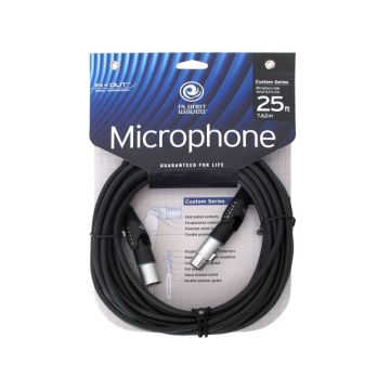 Cavo XLR/XLR 7,6 mt D'Addario PW-MS-25