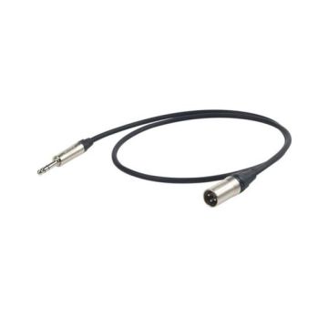 Cavo jack stereo/XLRM 3 mt Proel Esoteric con connettore Neutrik