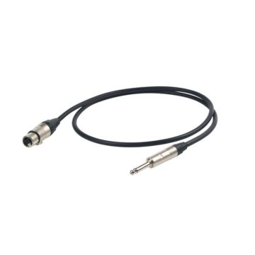 Cavo jack mono/XLRF 3 mt Proel Esoteric con connettore Neutrik