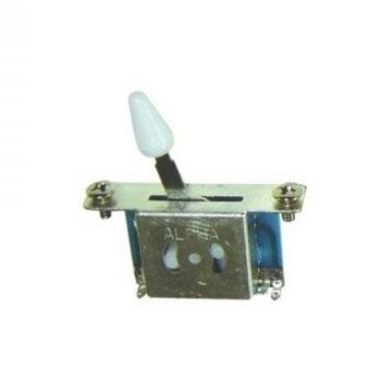 Selettore Partsplanet Planet CST5-WH tipo Strato 5 posizioni pomello bianco